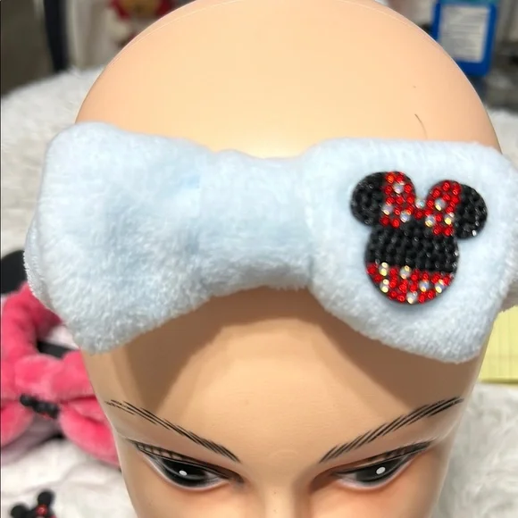 Fashion Jewelry Red and Blue Hair Accessory with Mickey Design - Picture 3 of 5